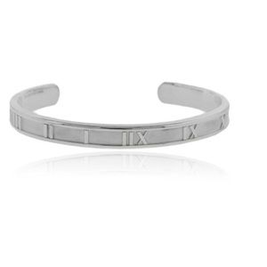 Authentic Tiffany & Co. Sterling Silver Atlas Cuff Bracelet
